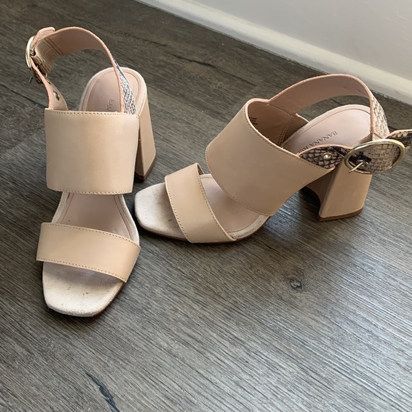Banana Republic Block Heeled Sandals - Picture 2 of 11